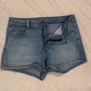 American Eagle High-Rise Shortie Shorts